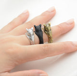 Cat Wrap Ring