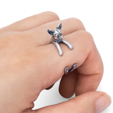 Chihuahua Wrap Ring