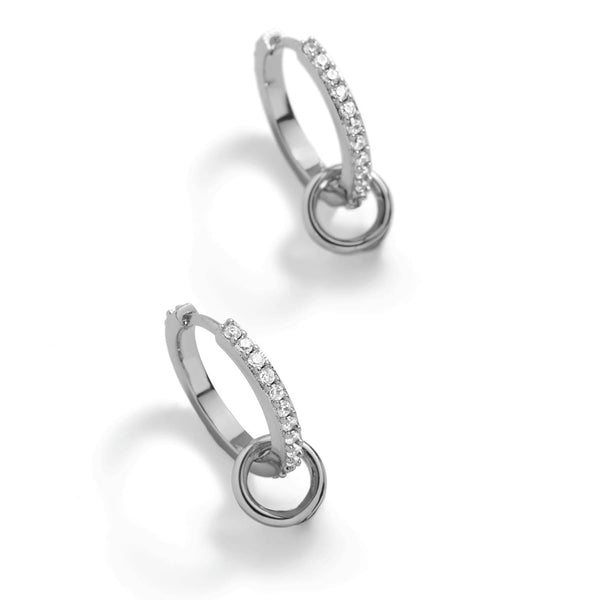 Customizable Charm Hoops