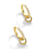 Customizable Charm Hoops